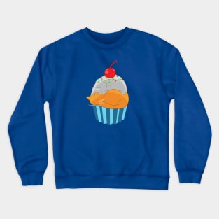 Cat Loaf Cupcake Crewneck Sweatshirt